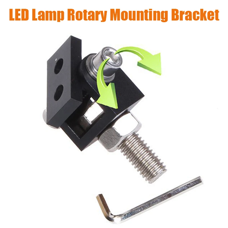 

Newly Motorcycle LED Headlight Expansion Mounting Bracket Durable Lamp Holder Clamp FIF66