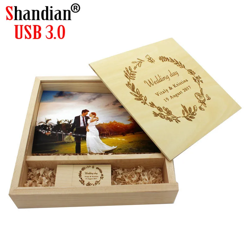 USB-флеш-накопитель SHANDIAN 3 0 в виде кленового фотоальбома 4/16/64 ГБ 170*35 м | Компьютеры и