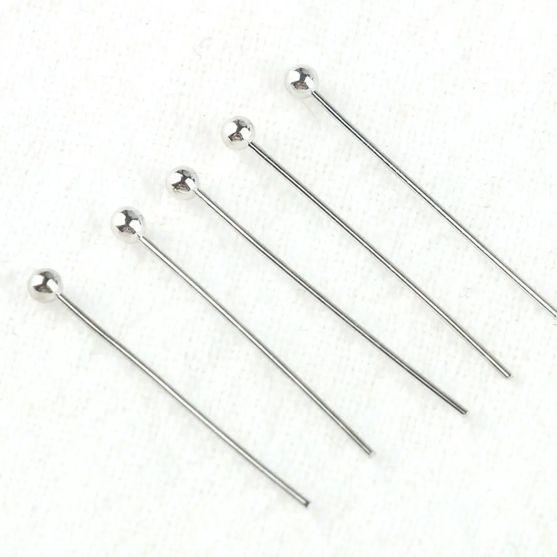 Медные булавки с шариковой головкой 200 шт./лот 20/30/40/50 мм для изготовления