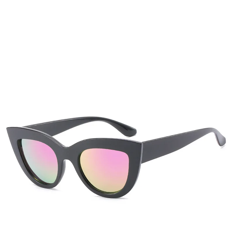 Женские винтажные солнцезащитные очки женские модные роскошные кошачий глаз