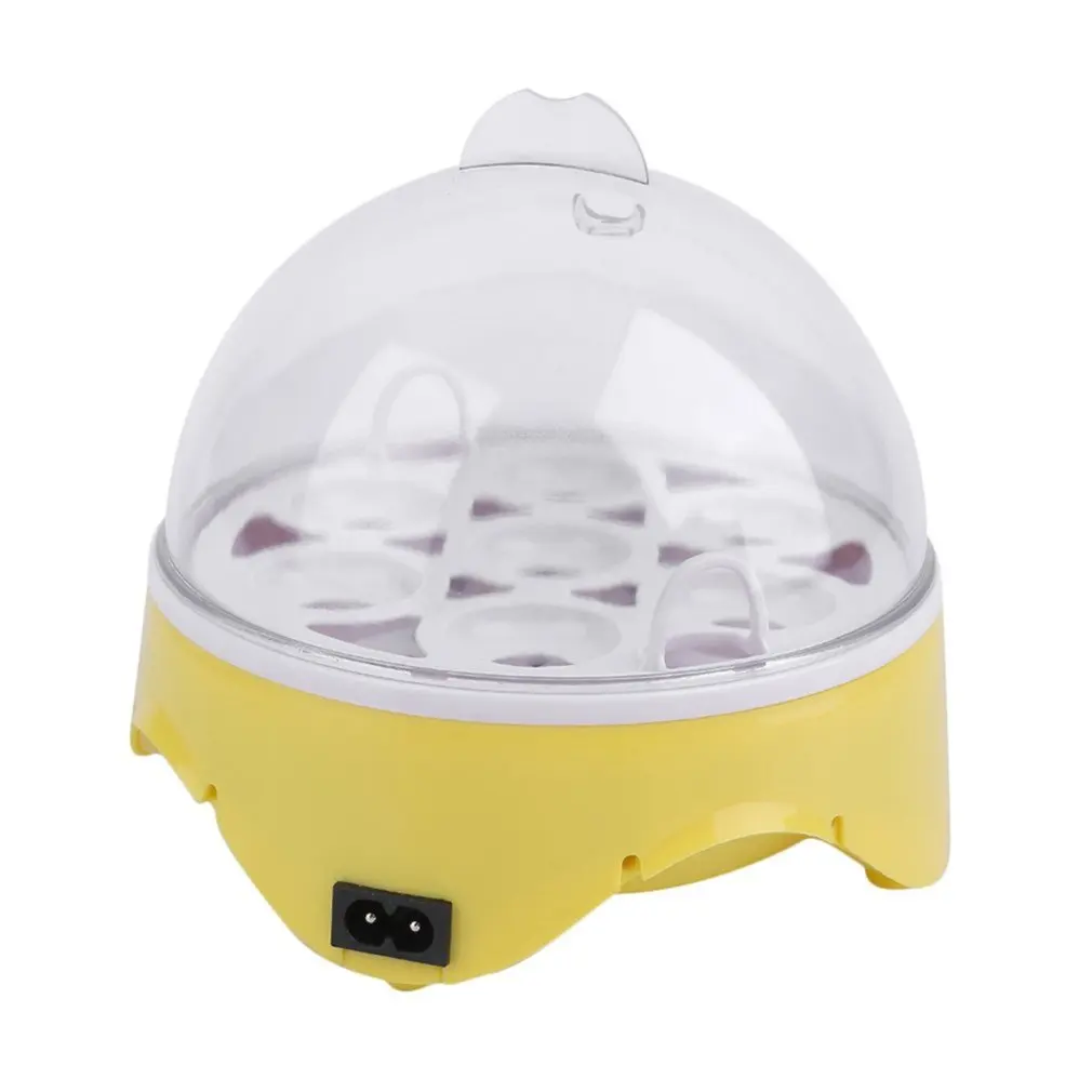 Hazy Mughal EU Plug 7 яиц цифровой инкубатор Автоматическая птица утки куриные яйца