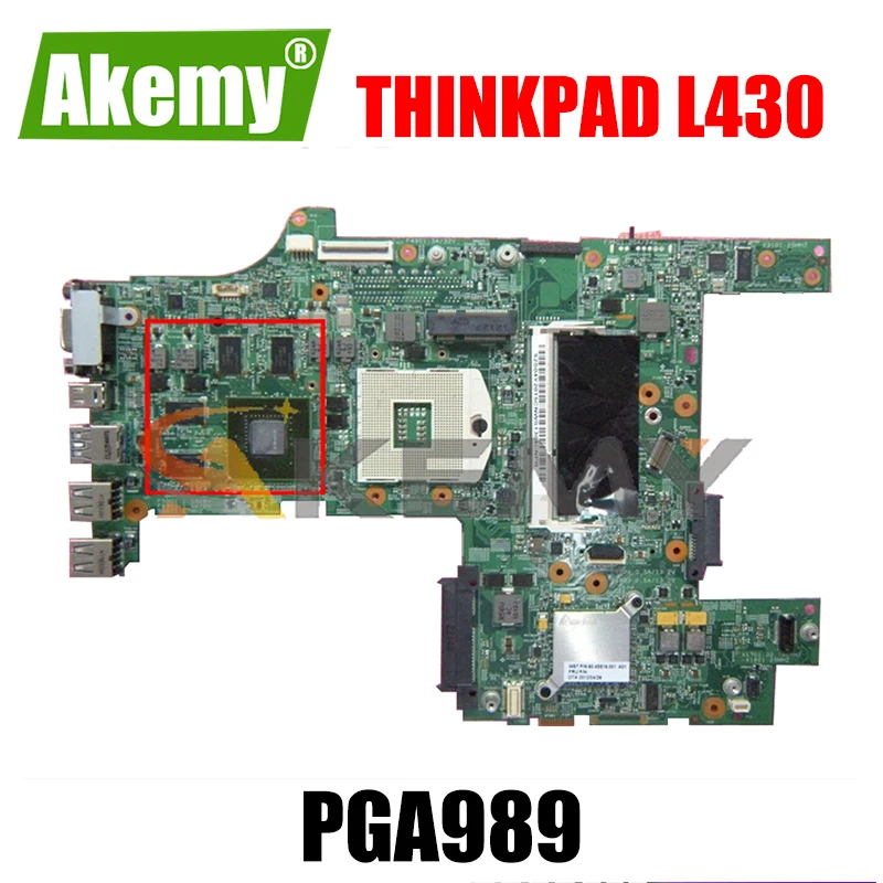 

Akemy для 48.4SE01.031 относится к Lenovo ThinkPad L430 Материнская плата ноутбука 04Y2015 04W6677 04W3566 PGA989 NVS5400M 100% тест