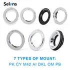 Адаптер объектива Selens AF с подтверждением наличияEMF программный чип для цифровой пленочной камеры Canon EOS 5D Mark III 500D 650D 6D 7D 9th Generation