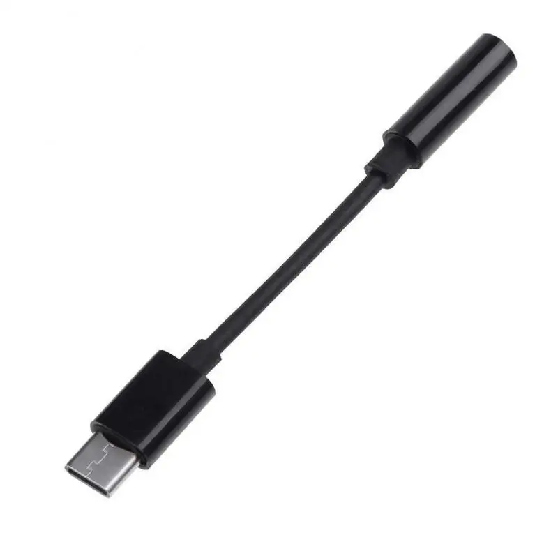 

Usb Type C To 3.5mm Aux Audio Cable Headphone Jack Adapter for Essential PH-1/Huawei P20 P20Pro Xiaomi Mix2S Mi6 Plug and play