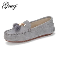 top quality 100 genuine leather handmade breathable womens shoes flat loafers brand fashion women shoes casual shoes