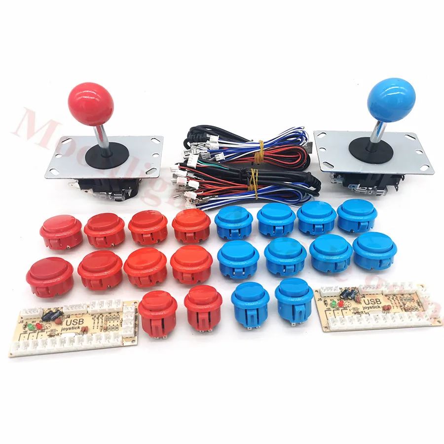 Аркадный набор для самостоятельной сборки 2 игрока Нулевая задержка аркадная