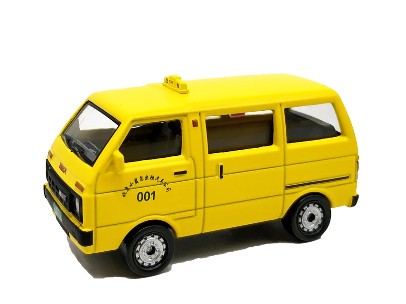 China TianJing Taxi 1:50 Daihatsu Hijet 1984 литая модель автомобиля - Цвет: China TianJing Taxi