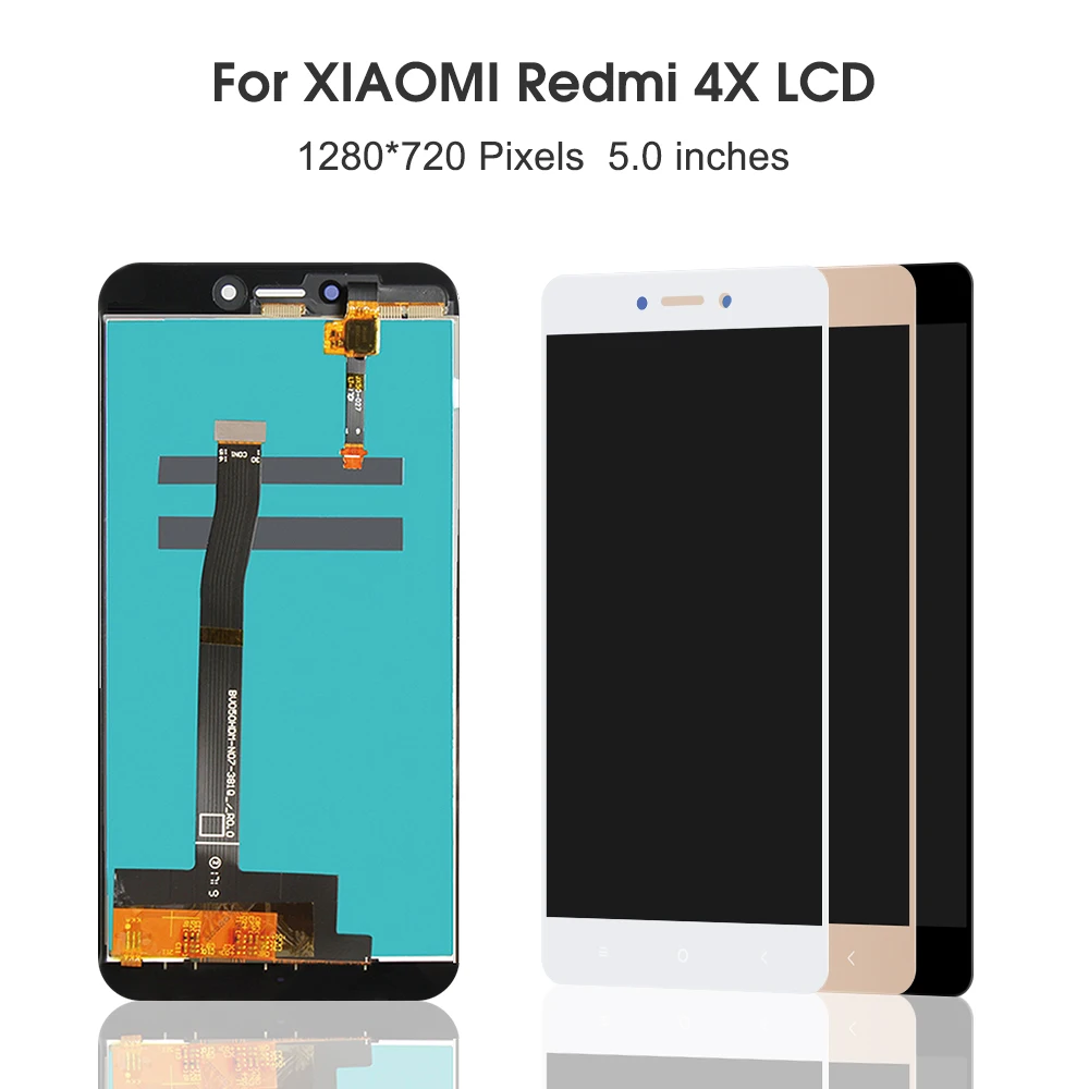 Качество AAA для Xiaomi Redmi 4X ЖК дисплей сенсорный экран дигитайзер сборка с рамкой Pro