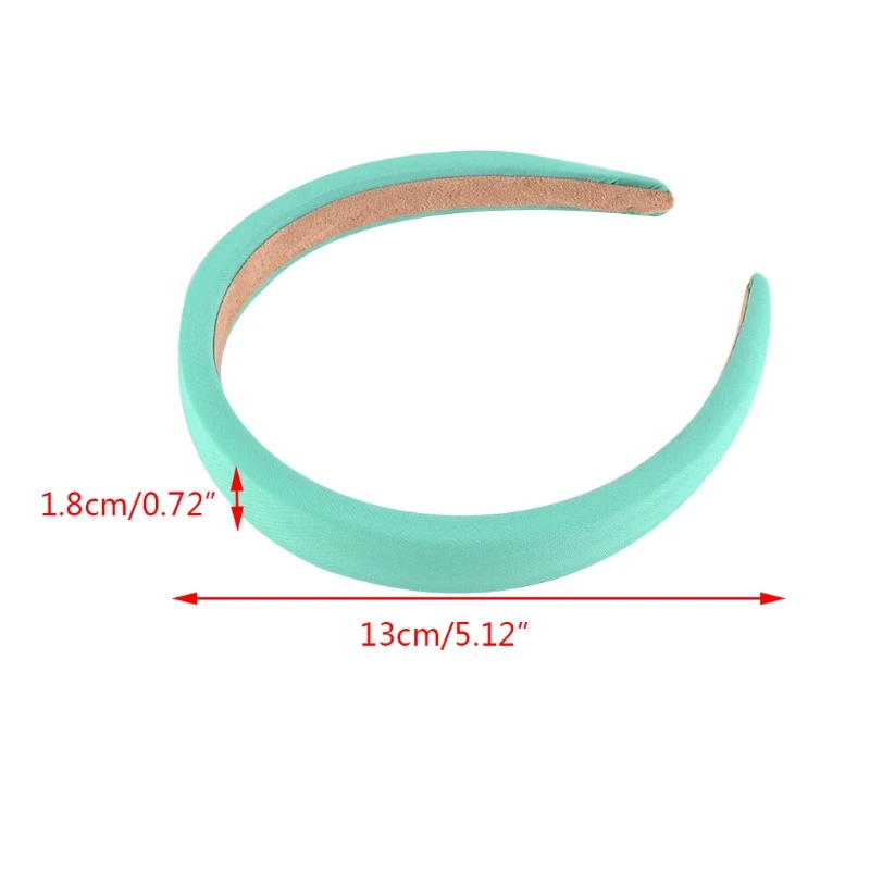 

10Pcs Bohemian Summer Skinny Headband Sponge Padded Geometric Hair Hoop Sweet Macaron Candy Color DIY Hair Accessories