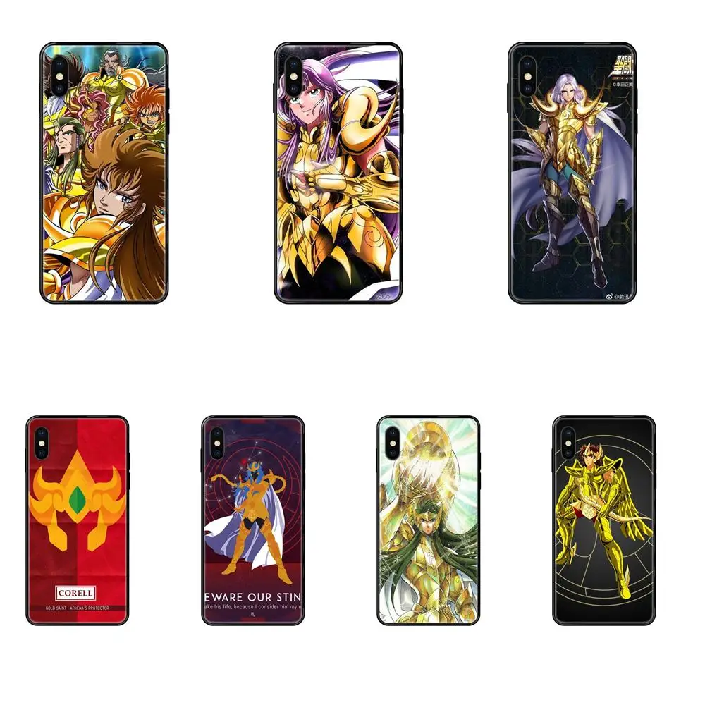 Чехол для мобильного телефона Huawei P8 P9 P10 P20 P30 P40 Lite Plus Pro 2017 P Smart 2019 Anime Aries Mu Sagitario Saint