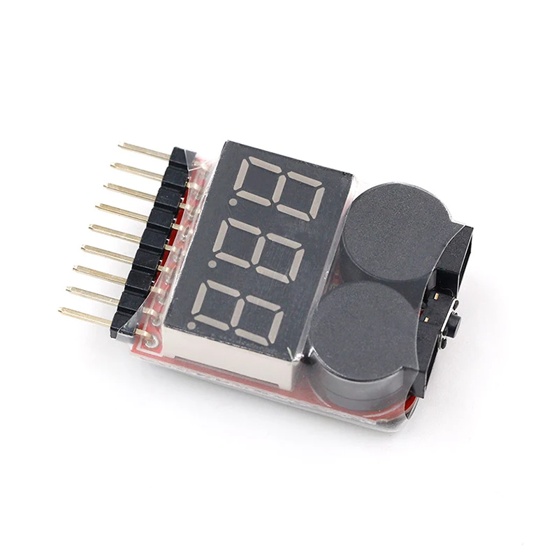 новый индикатор 1 8s lipo li ion fe напряже