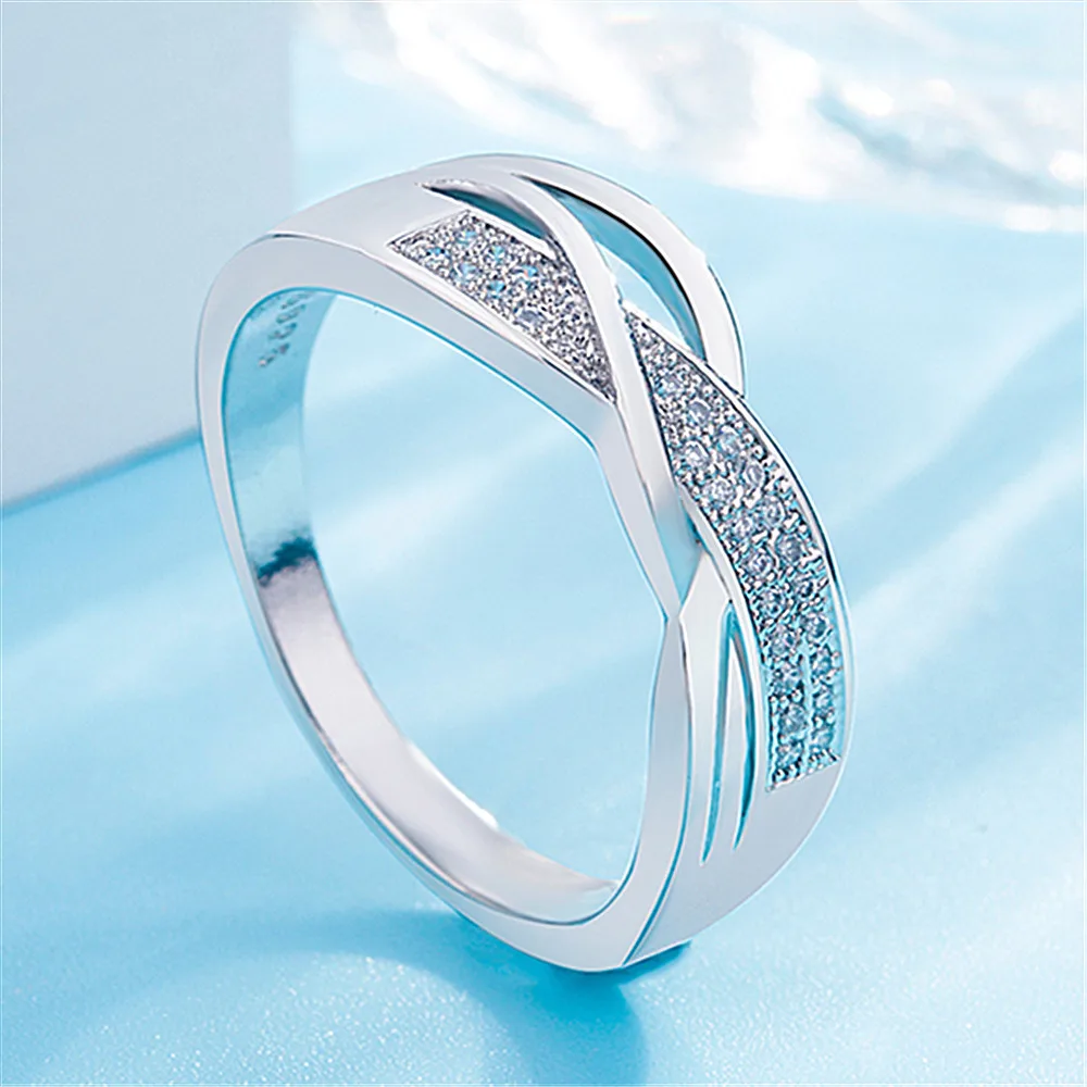 Kemstone Creatived Engagemnet кольцо медь золото посеребренное кольцо для женщин ювелирные изделия подарок