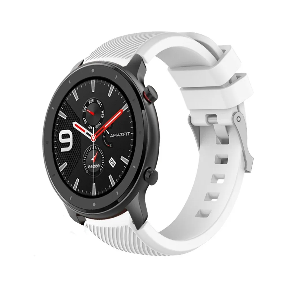 15# браслет для Amazfit GTR ремешок для замены силиконовых часов ремешок для Huami AMAZFIT GTR 47 мм силиконовый ремешок для часов