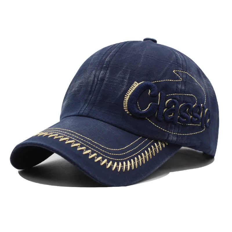 New Brand Baseball Cap Classic Men Women Snapback Caps Bone Hats For Washed Vintage Hat Embroidery Base Ball | Аксессуары для