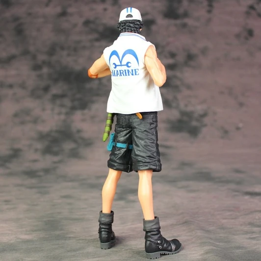 

Action Figure Toy Animal Figure One Piece 26cm KOF Ace King of Artist Ace Figure One Piece The Portgas D Ace Marine Ver. PVC