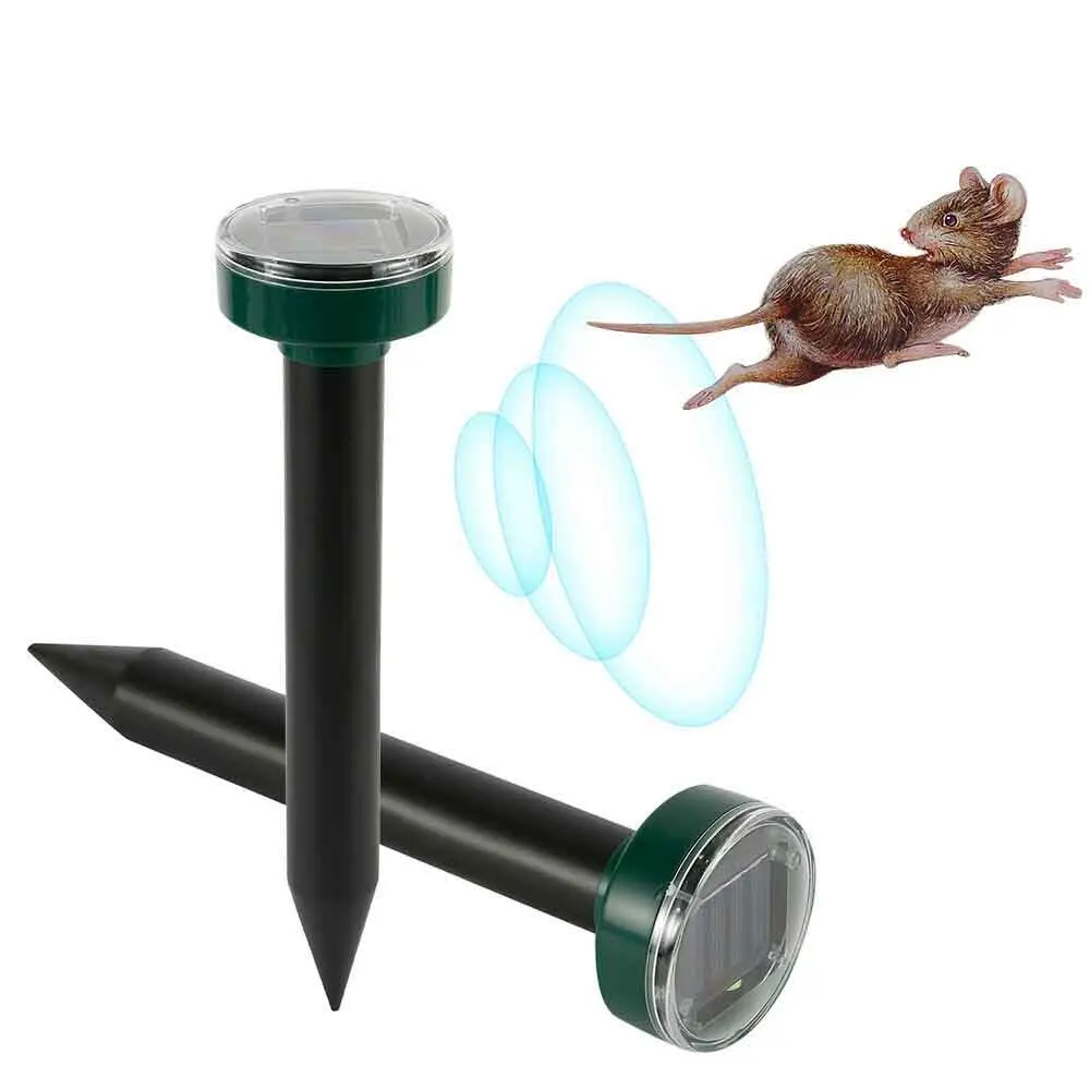 4 шт. водонепроницаемый ультразвуковой отпугиватель мышей на солнечной батарее |