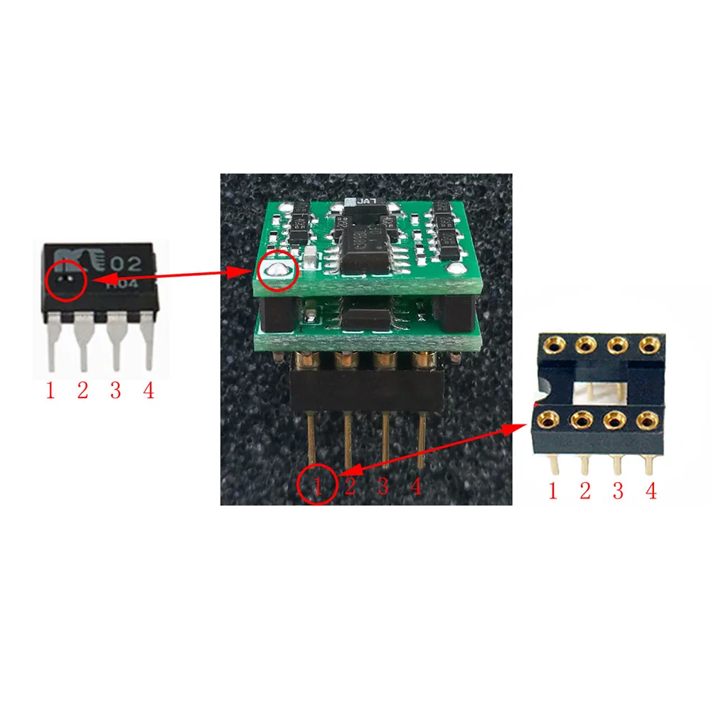 Модуль усилителя Lusya OP6802 дискретный двойной усилитель op amp NE5532 OPA2604 T1264|Усилители