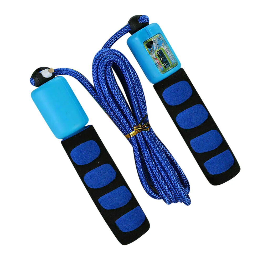 

Jump Ropes with Counter Sports Fitness Adjustable Fast Speed Counting Jump Skip Rope Skipping Wire