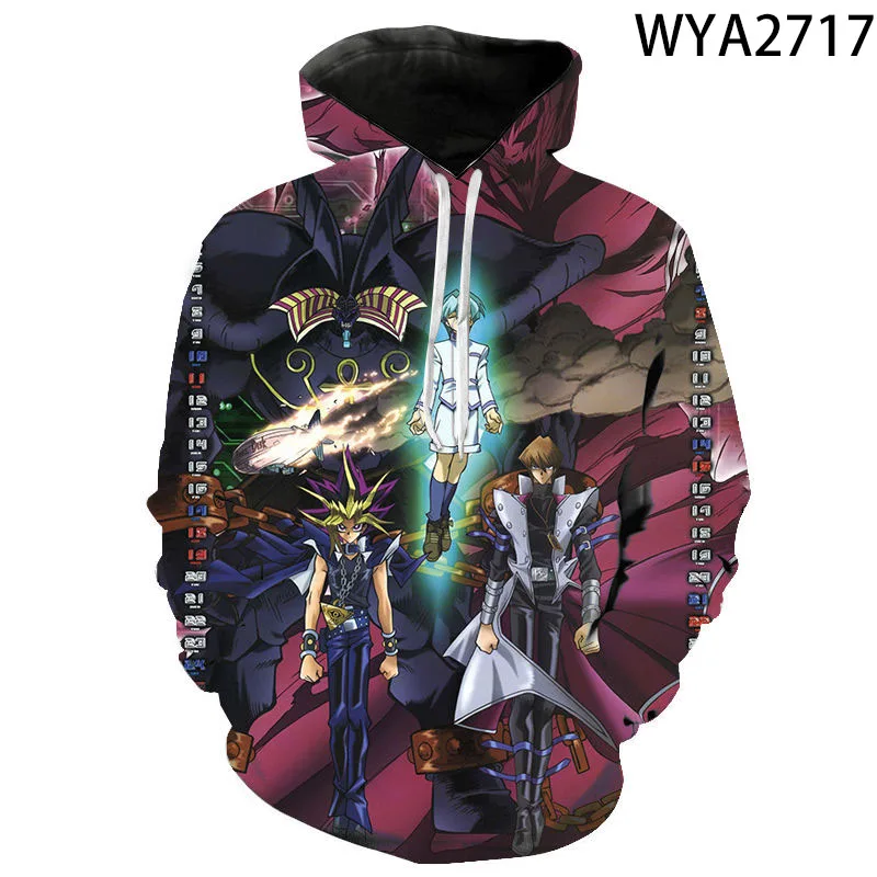 

Cool Games Yu Gi Oh 3D Hoodies Print Men Women Children Sweatshirts Fashion Tops Casual Boy Girl Kids Hoodie Pullover Clothing