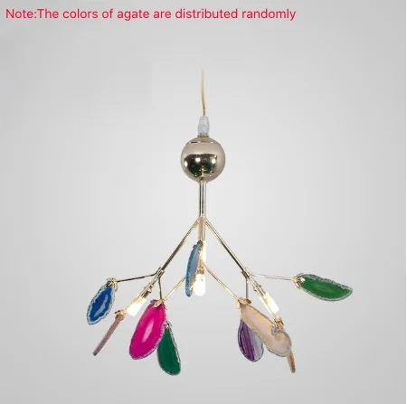 Головка лампы G4 * 4 светодиодный светильник лампа из бразильского агата Светлячок