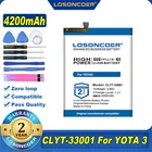 100% Оригинальный аккумулятор LOSONCOER 4200 мАч для YOTA YOTAPHONE 3 YOTA Y3 YOTAPHONE3
