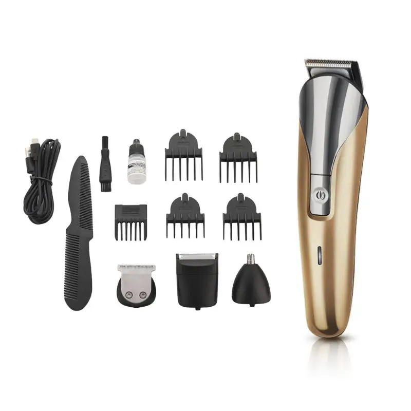 

1Set Multi-function Beard Shaver Sideburns Nose Hair Trimmer for Barber Men Grooming Kit