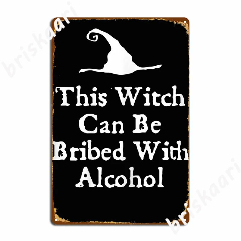 

Halloween Themed For Gothic Witch Metal Signs Cinema Living Room Kitchen create Plaques Tin sign Posters