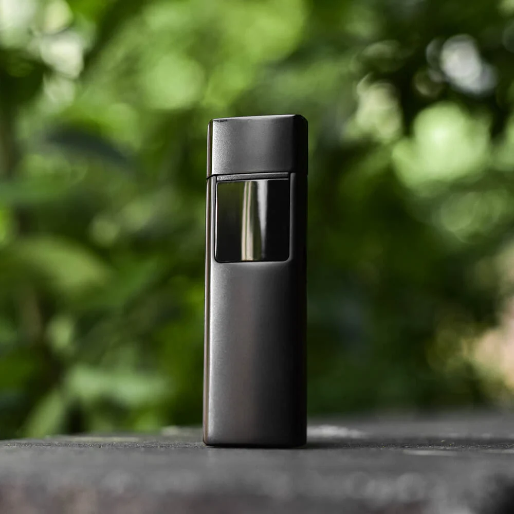 Youpin Beebest ультратонкая зажигалка с USB-зарядкой ветрозащитная беспламенная подарок