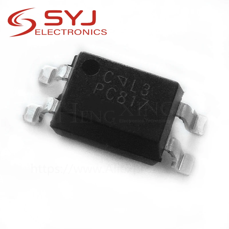 100 шт./лот SMD оптрон EL817C (PC817) EL817S-C лапками углублением SOP-4 в наличии | Электронные