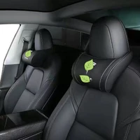 for tesla model 3 s x model y car seat headrest neck pillow cushion neck headrest universal accessories