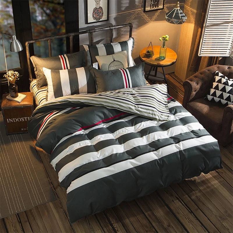 Пододеяльник с рисунком гриба 3/4 шт. постельный комплект для детей мягкое