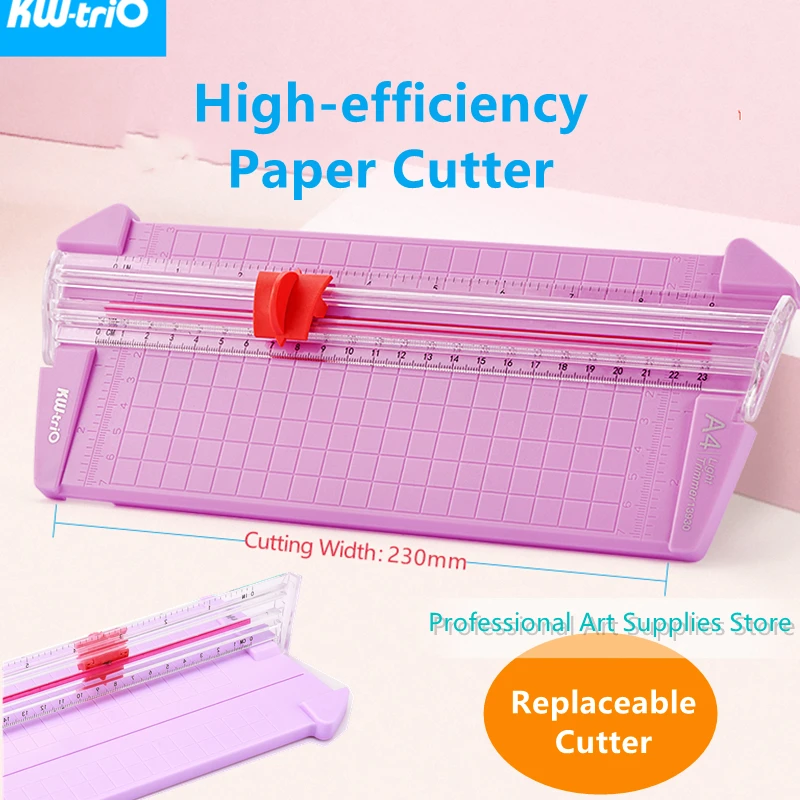 

KW-triO 13830 Paper Cutter Blade Gridded Paper Trimmer A3 A4 A5 Paper Efficient Precise Paper Trimmer Card Document Scrapbooking