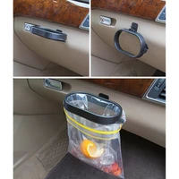 durable foldable car trash bin frame auto garbage bin auto rubbish storage waste organizer holder bag bucket accessories