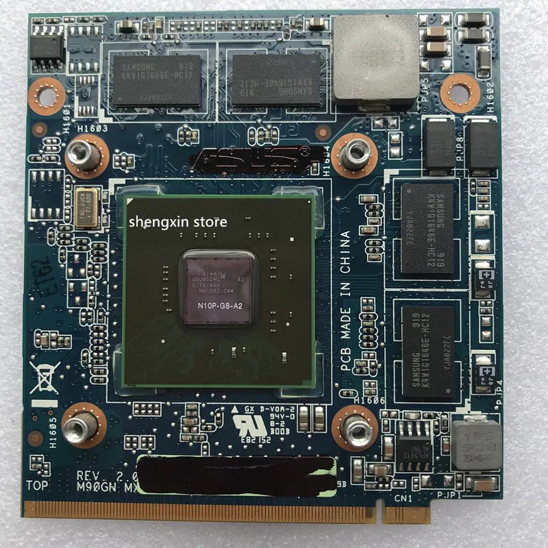 Оригинальная видеокарта GT240M GT 240M Vga MXM 1 ГБ DDR3 для ASUS M90GN C90P C90S M60J|Звуковые карты| |