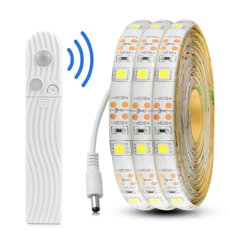 

LED Lights Belt Portable LED Strip Wardrobe Cupboard Night Light Bar Emergency Creative