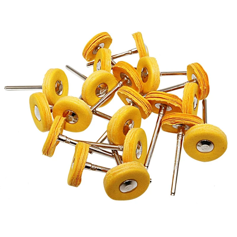 

60Pcs Polishing Buffing Wheel Set Cotton Little Buff Wheel for Rotary Drill Tool Accessories Watch Jewelry Polish Buffer Kit