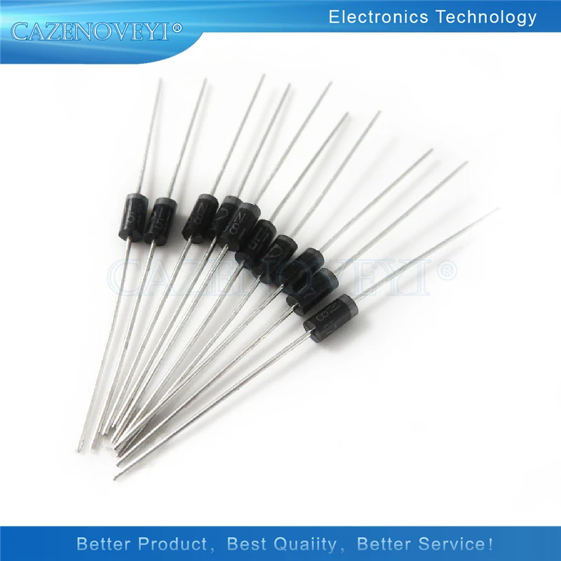100pcs/lot Schottky Rectifier Diode 1N5817 1N5819 1N5399 1N4937 1N4004 1N4001 1N4007 UF4007 HER107 FR207 FR157 FR107 RL207 DO 41|Диоды| |