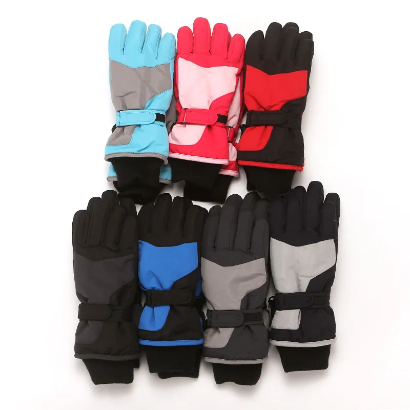 

Gloves Kids Winter Boy Warm Waterproof Sports Skiing Accessory For Girl Teenagers