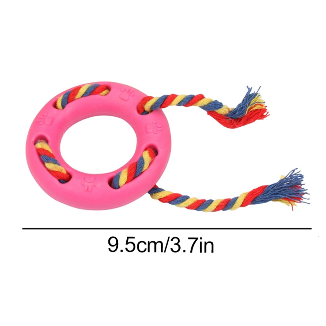 Резиновый жевательный узел для домашних животных собак щенков прочная плетеная