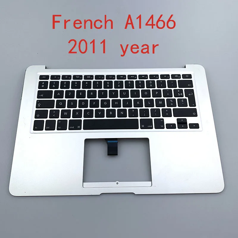 Б/у A1466 A1465 Топ чехол для Macbook 1" Топ чехол с Великобритании арабский французский Турция Бельгия клавиатура+ Топ чехол+ Подсветка