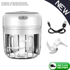 Электрическая мини-измельчитель для чеснока и овощей, 250150 мл