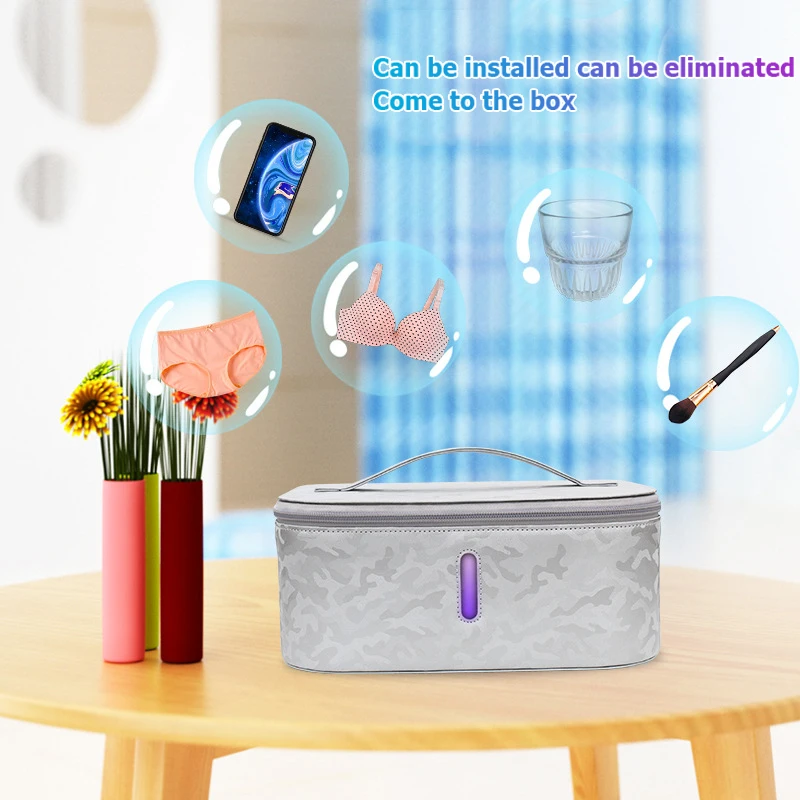 Новая сумка Светодиодный УФ стерилизатор 10 Вт Беспроводное зарядное устройство