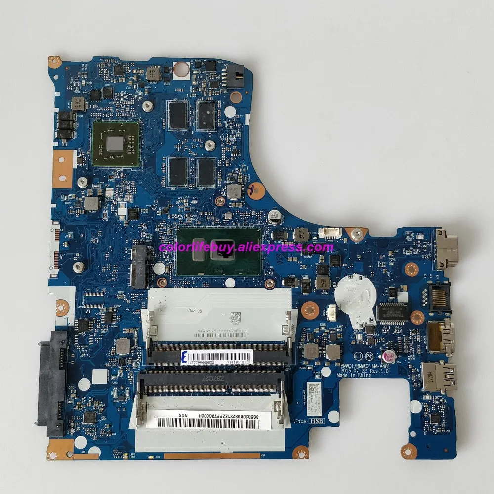 

Genuine 5B20K38221 NM-A481 w SR2EY i5-6200U CPU 216-0867030 GPU Laptop Motherboard for Lenovo Ideapad 300-15ISK Notebook PC