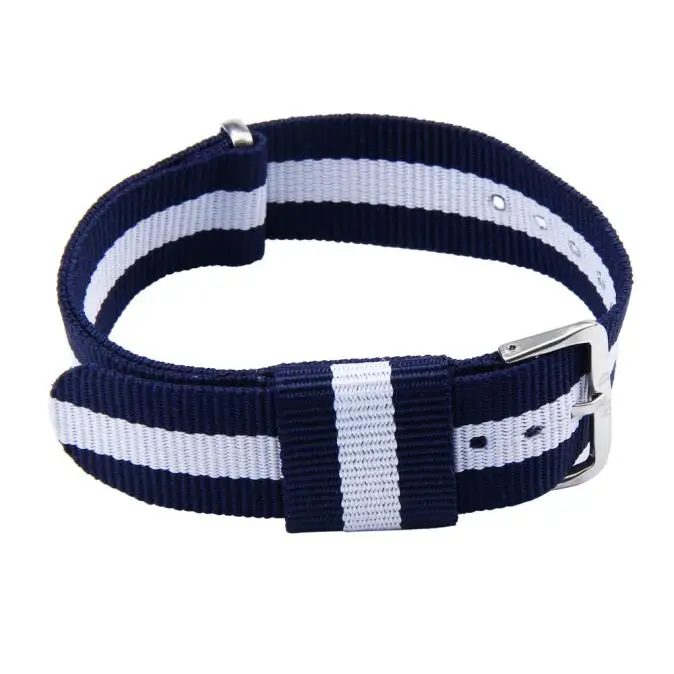 Ремешок спортивный из ткани и холста для часов 20 мм | Дом сад