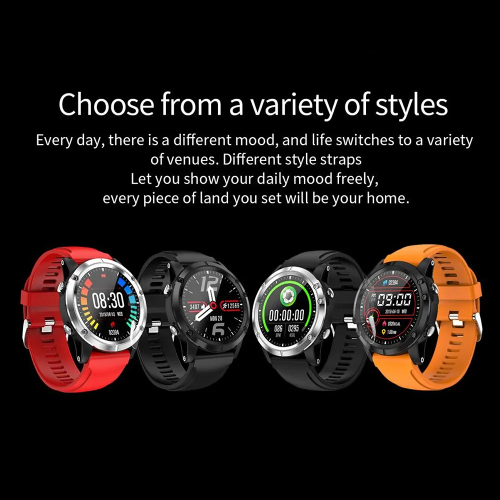 Смарт часы T5 мужские водонепроницаемые с Bluetooth пульсометр кислородный монитор