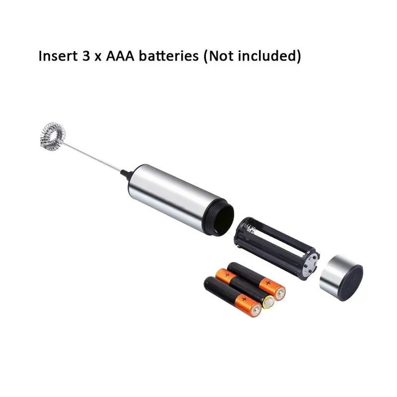 Электрический молокоотсос из нержавеющей стали необычный кофе молочный мешалка