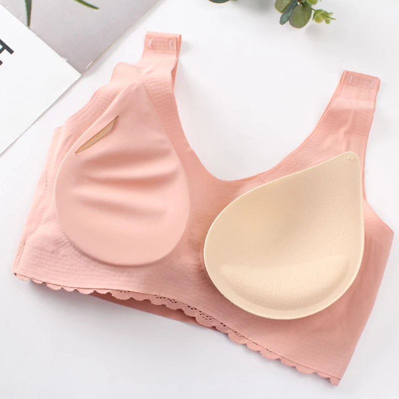 

5D Wireless Contour Bra Lace Breathable Underwear Seamless for Sports Yoga Running TT@88