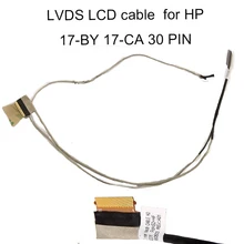 Computer cables LVDS LCD cable for HP 17 BY by0062st 17 CA ca0010nr L22519 001 Harry Potter17  LVD line 30 pins 6017b0974201 new