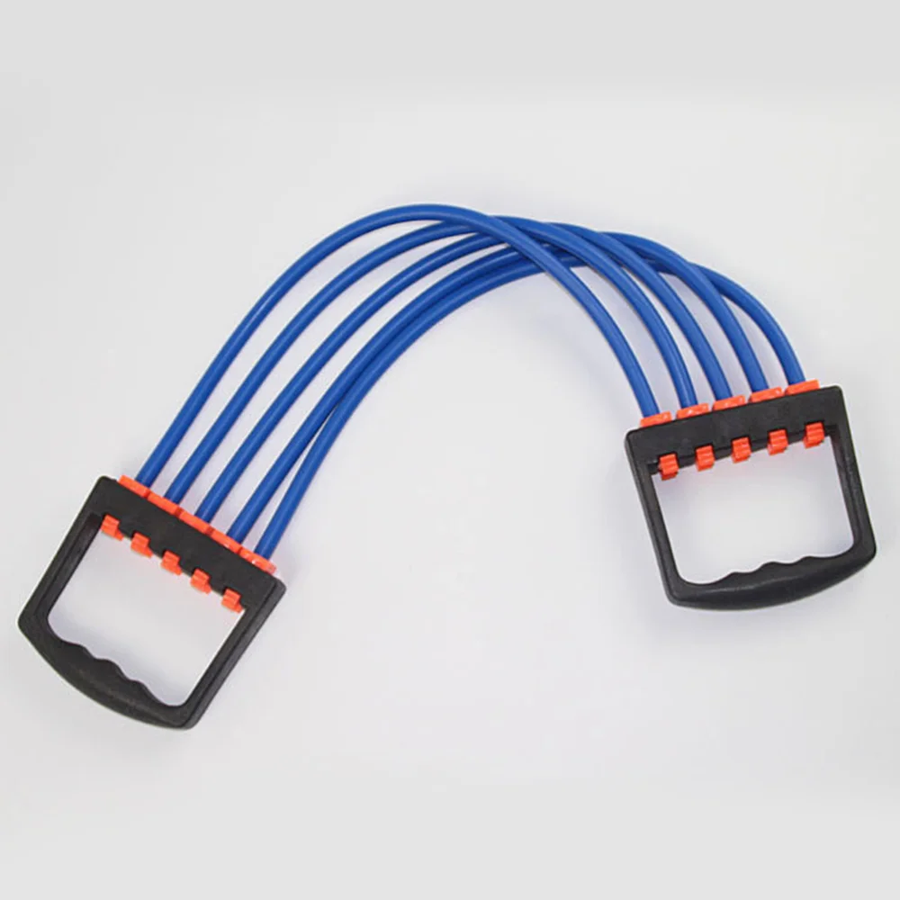 

Chest Expander Adjustable Spring Rubber Exerciser Arm Pulling Resistant Band Expander Muscle Training Equipments for Fitness Gym