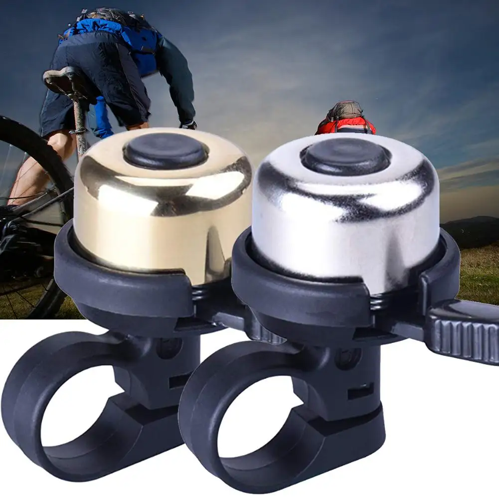 MTB дорожный велосипед Медь колокол золотой Серебряный-крепление на руль